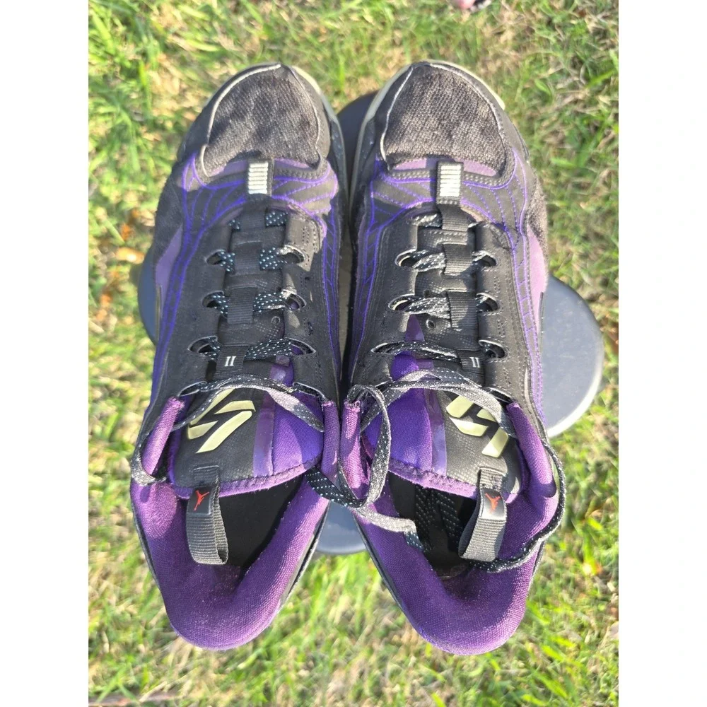 Jordan Luka 2 Cave Purple Black Lime Glow Basketball Shoes DX8835-005 Mens